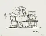 Frank Gehry, Study for New Frank Gehry House