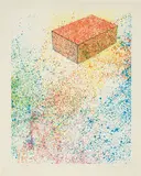 Ronald Davis, Block, 1983, 7-color lithograph on Arches Cover white paper