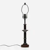 Diego Giacometti, Table lamp, cast bronze