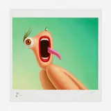Arjen, An eye to the future, 2021, screenprint in colors