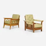Art Déco, Lounge chairs, set of two