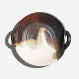 Charles Higa, Plate with handles, 1998, glazed stoneware