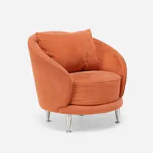 Massimo Iosa Ghini, New-tone lounge chair, 1989, microfiber upholstery, aluminum