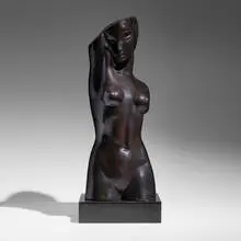 Boris Lovet-Lorski, Melpomene, c. 1936, patinated bronze