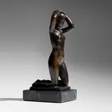Aristide Maillol, Kneeling Figure, bronze