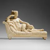 Antonio Canova, Reclining woman, marble