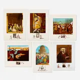 Changes in Great Masterpieces by Salvador Dalí, 1974, lithograph in colors with remarque, sold Nov 2022