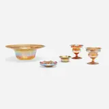 Collection of five tablewares by Tiffany Studios, sold Jul 2026