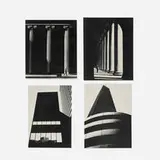 Algimantas Kezys, Four Chicago architecture prints, 1966-78, offset print