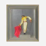 Luis Hidalgo, Un Natural, 1936, wax in artist's frame