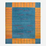 Contemporary, Thick pile carpet, hand-knotted wool