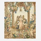 David Teniers the Younger, Allegorical tapestry (September), hand-knotted wool, brass