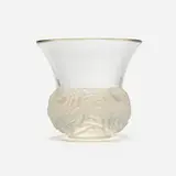 René Lalique, Renoncules vase, c. 1930, opalescent glass