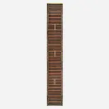 Moroccan, Flatweave runner, hand-woven wool