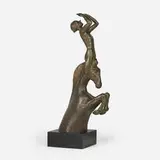 Kaare Kristian Nygaard, Poet and Pegasus, bronze