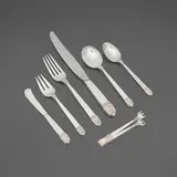 Northern Lights flatware service by Alfred G. Kintz for International Silver Company, sold May 2026