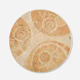 Tue Poulsen, Wall-hanging tile mosaic, c. 1970, glazed stoneware, stainless steel