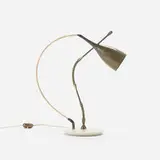 Angelo Lelii, rare Lucinella table lamp
