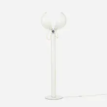 Tenagli floor lamp by Francesco Buzzi Ceriani, 1969, enameled aluminum, sold Oct 2016