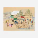 Raoul Dufy, Paddock Scene