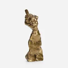 Mark Grotjahn, Untitled, 2009, bronze