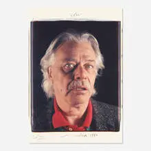 Chuck Close, John (John Chamberlain), 1992, Polaroid Polacolor print