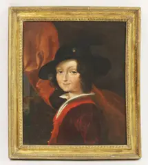 George Clint, Untitled, oil on canvas 46 x 38cm
