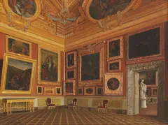 Francesco Maestosi, Untitled, oil on canvas 90.7 x 120.5cm Rather unusually for this artist