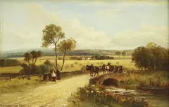 William Manners, Untitled, oil on panel 19 x 30cm Provenance: The Estate of Robin and Patricia Pickard.