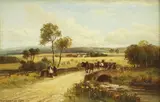 William Manners, Untitled, oil on panel 19 x 30cm Provenance: The Estate of Robin and Patricia Pickard.
