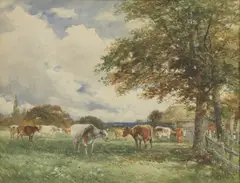 David Bates, Untitled, watercolour 52 x 62cm