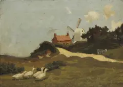 Edwin Nichol, Untitled, oil on canvas 29 x 39cm
