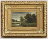 Joseph Thors, Untitled, oil on board 18 x 29cm