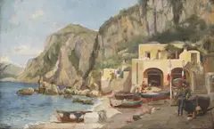 Augustus Tulk, Untitled, oil on canvas 46 x 75cm