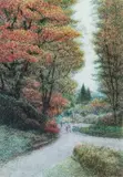 Harold Altman, Path II, 1993, color, lithograph
