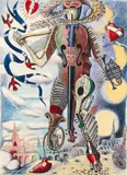 Nick Bubash, Singer - from The Entertainers portfolio, 1997, Lithograph