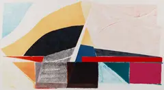 Susan Crile, Expansion, 1981, color, lithograph on BFK Rives