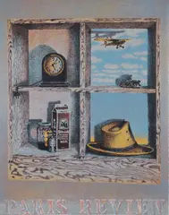 Howard Kanovitz, Paris Review, 1968, lithograph printed in colors on wove paper