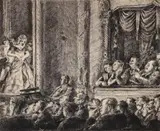 Reginald Marsh, Irving Place Burlesk, 1930, posthumous 1969 edition of 100 by The Whitney Museum