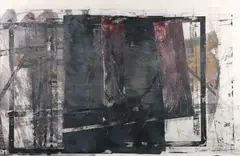 Martin Mechanic, 1985, color by David Maxim, monotype, offered Feb 2023