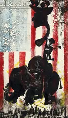 Sam Messer, W-3, 1981, color, monotype