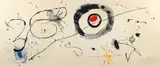 No. 139-140 from Derriere le Miroir by Joan Miró, lithograph, 1963, offered Feb 2023
