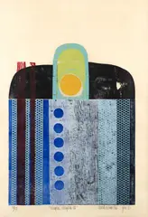 Alegria, Alegria III by David Nowicki, 1973, silkscreen, offered Feb 2023