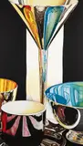Jeanette Pasin Sloan, Sears Tower, 1986, lithograph printed in colors