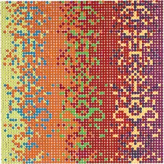 Untitled Dot Print by David Roth, 1979, serigraph printed in colors, pencil, offered Feb 2023