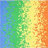 David Roth, Untitled Dot Print, 1979, serigraph printed in colors, pencil