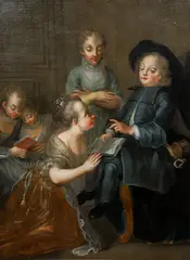 Untitled by Rococo French School, oil, offered Dec 2022