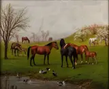 Barton S. Hays, Tender Moments, oil on canvas, oil on canvas