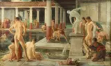 Albert Herter, The Roman Baths, c.1895, oil on canvas