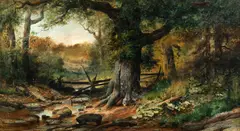 Christopher Shearer, The Big Tree, 1892, oil on canvas